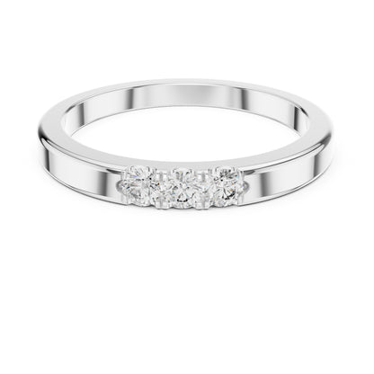 14K Yellow Gold Round Lab-Grown Diamond Drop Ring for Women | Wedding Wear | Pure Carat