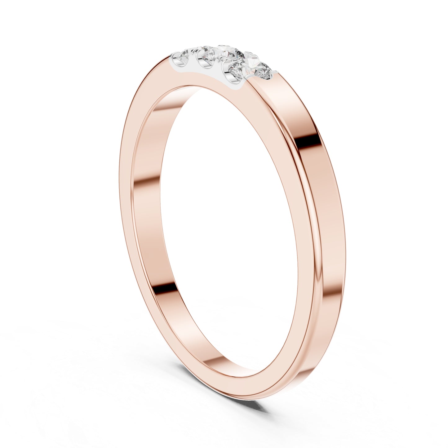 14K Yellow Gold Round Lab-Grown Diamond Drop Ring for Women | Wedding Wear | Pure Carat