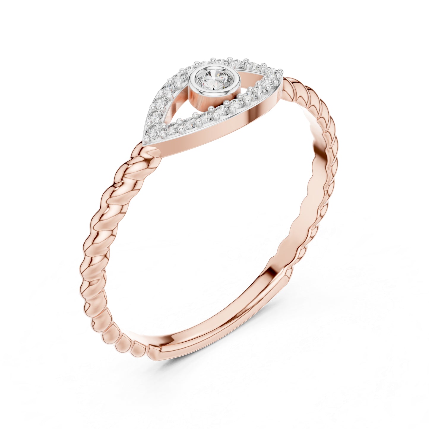 18K Yellow Gold Round Lab-Grown Diamond Solitaire Ring for Women | Bridal Wear | Pure Carat