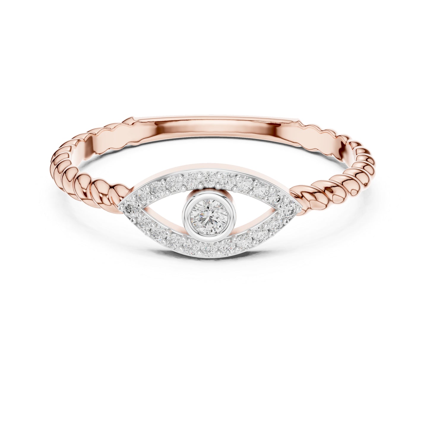 18K Yellow Gold Round Lab-Grown Diamond Solitaire Ring for Women | Bridal Wear | Pure Carat