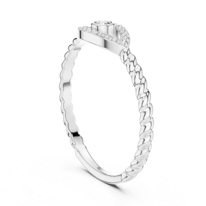 18K Yellow Gold Round Lab-Grown Diamond Solitaire Ring for Women | Bridal Wear | Pure Carat