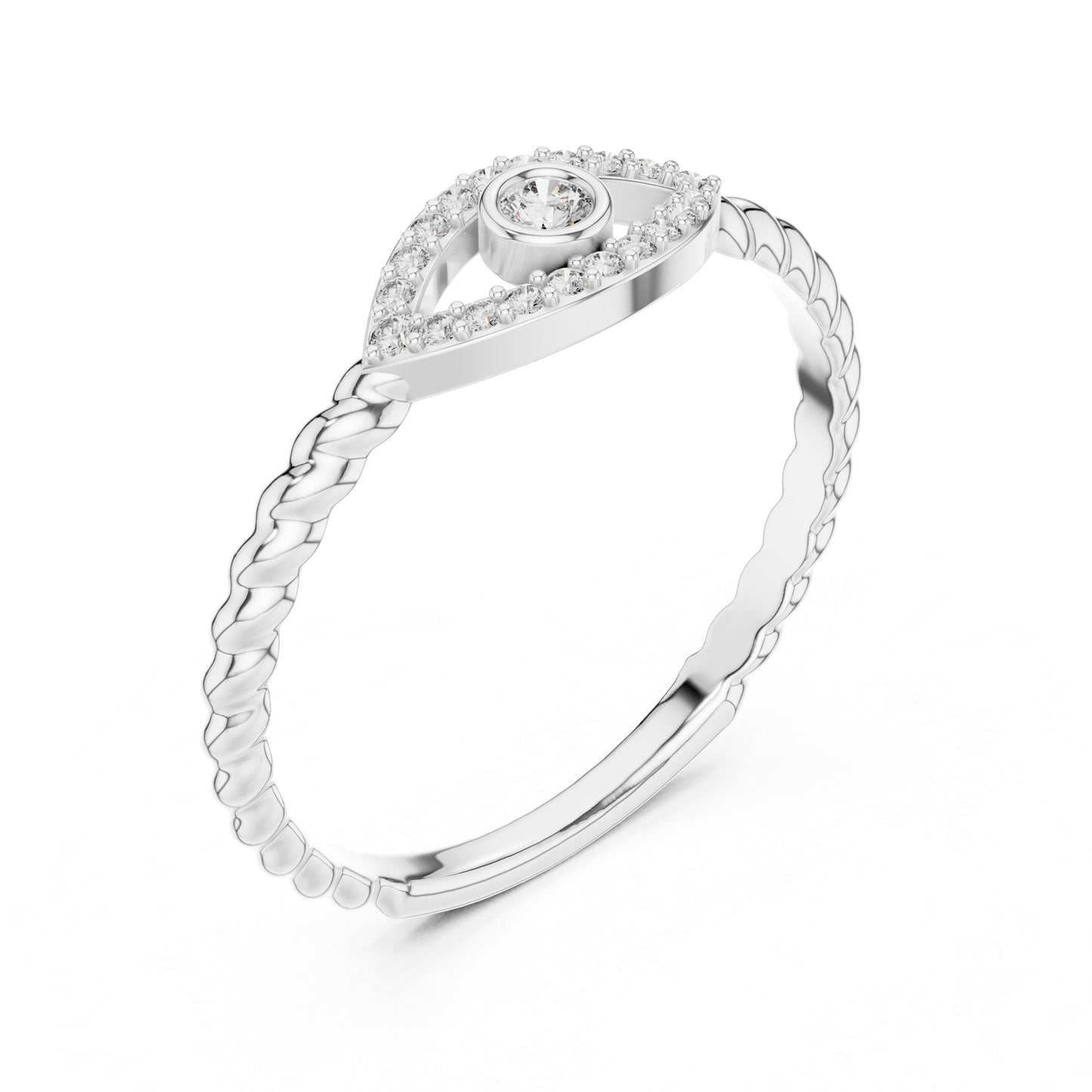 18K Yellow Gold Round Lab-Grown Diamond Solitaire Ring for Women | Bridal Wear | Pure Carat