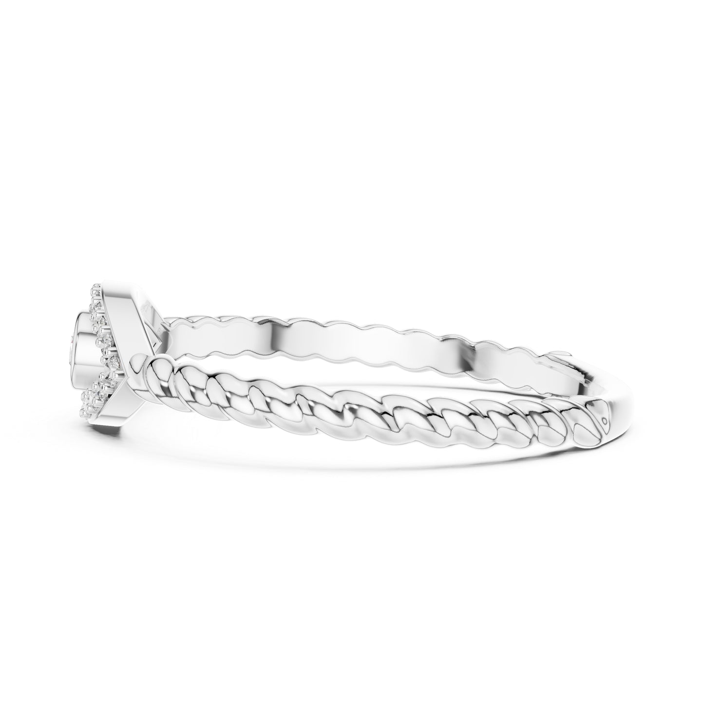 18K Yellow Gold Round Lab-Grown Diamond Solitaire Ring for Women | Bridal Wear | Pure Carat
