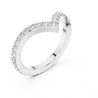 14K Rose Gold Round Lab-Grown Diamond Ring for Women | Office Wear | Pure Carat