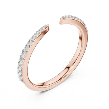 18K Yellow Gold Round Lab-Grown Diamond Engagement Ring for Women | Pure Carat