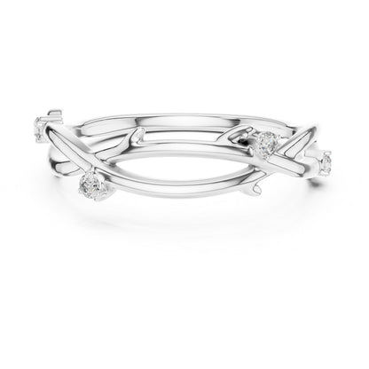 18K Yellow Gold Round Lab-Grown Diamond Stud Ring for Women | Wedding Wear | Pure Carat