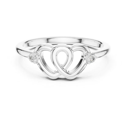 18K Yellow Gold Round Lab-Grown Diamond Engagement Ring for Women | Pure Carat