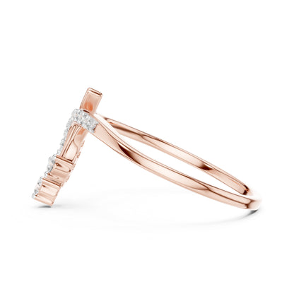 18K White Gold Round Lab-Grown Diamond Solitaire Ring for Women | Wedding Wear | Pure Carat