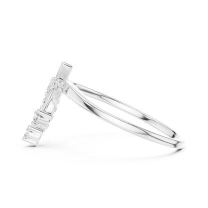 18K White Gold Round Lab-Grown Diamond Solitaire Ring for Women | Wedding Wear | Pure Carat