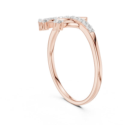 18K White Gold Round Lab-Grown Diamond Solitaire Ring for Women | Wedding Wear | Pure Carat