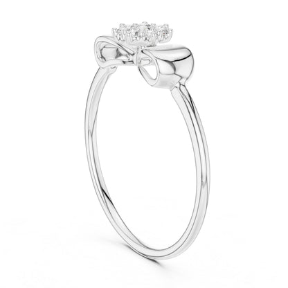 18K Yellow Gold Round Lab-Grown Diamond Ring for Women | Office Wear | Pure Carat