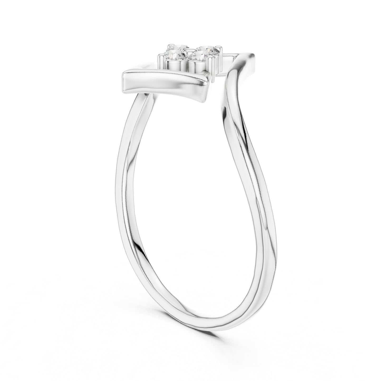 14K Yellow Gold Round Lab-Grown Diamond Ring for Women | Bridal Wear | Pure Carat