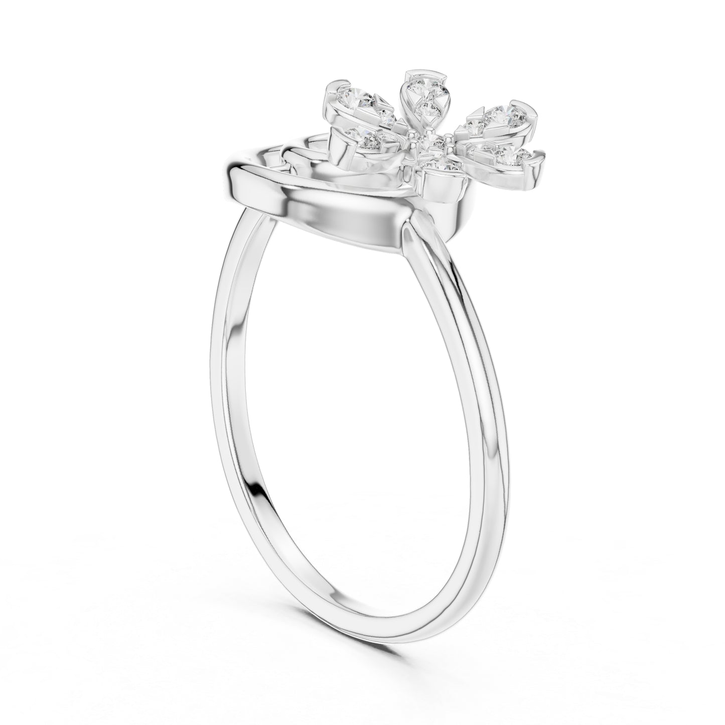 14K Yellow Gold Round Lab-Grown Diamond Engagement Ring for Women | Pure Carat