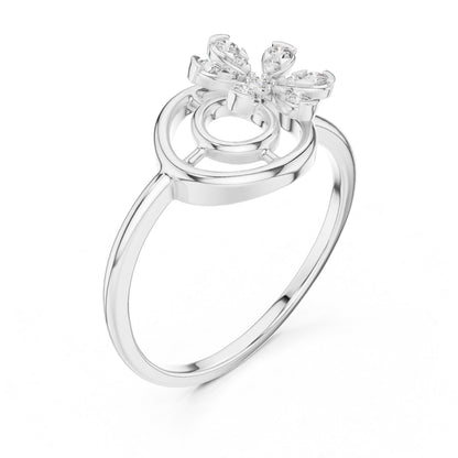 14K Yellow Gold Round Lab-Grown Diamond Engagement Ring for Women | Pure Carat