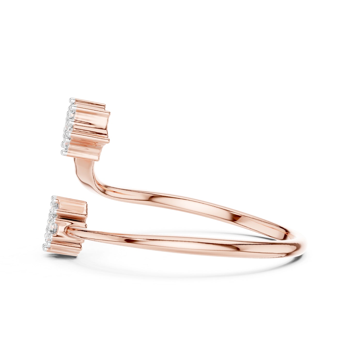 18K Rose Gold Round Lab-Grown Diamond Solitaire Ring for Women | Everyday Wear | Pure Carat