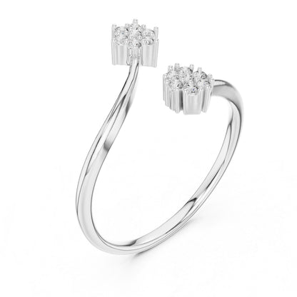 18K Rose Gold Round Lab-Grown Diamond Solitaire Ring for Women | Everyday Wear | Pure Carat