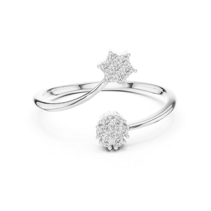 18K Rose Gold Round Lab-Grown Diamond Solitaire Ring for Women | Everyday Wear | Pure Carat