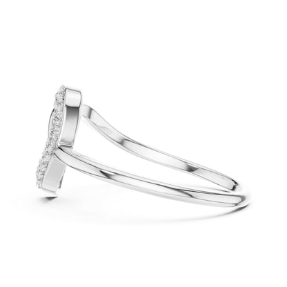 18K Rose Gold Round Lab-Grown Diamond Engagement Ring for Women | Pure Carat