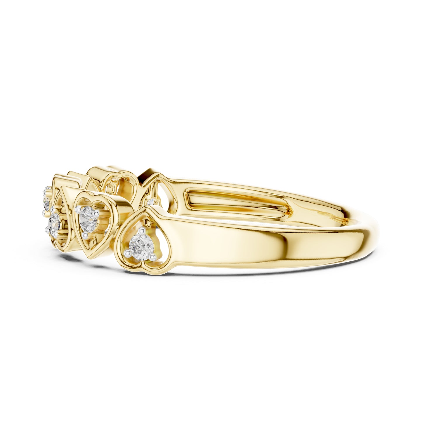 14K White Gold Round Lab-Grown Diamond Engagement Ring for Women | Pure Carat