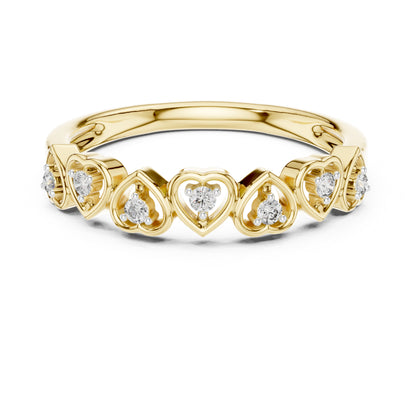 14K White Gold Round Lab-Grown Diamond Engagement Ring for Women | Pure Carat