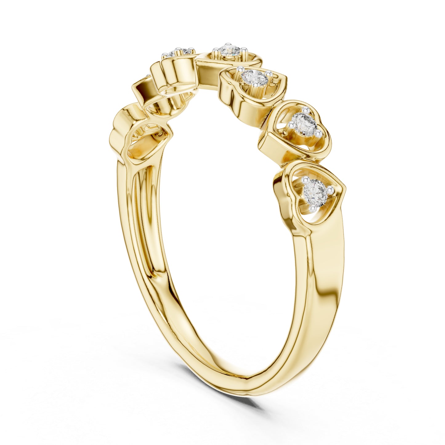 14K White Gold Round Lab-Grown Diamond Engagement Ring for Women | Pure Carat