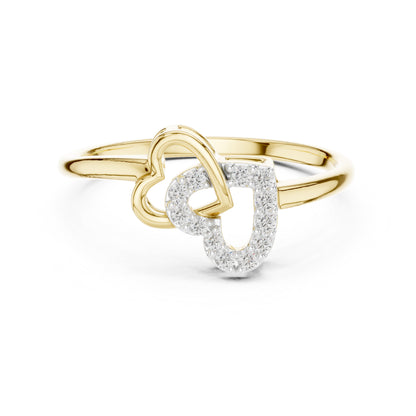 18K White Gold Round Lab-Grown Diamond Ring for Women | Office Wear | Pure Carat