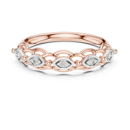 14K White Gold Round Lab-Grown Diamond Ring for Women | Everyday Wear | Pure Carat