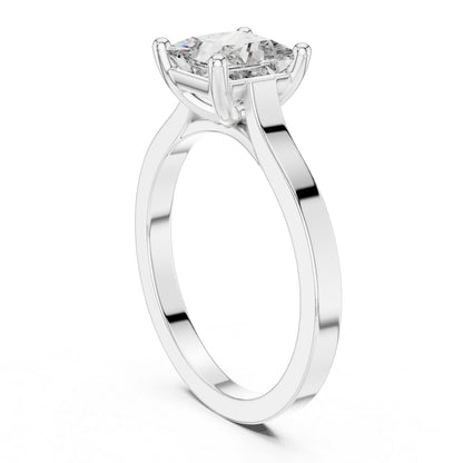 14K Yellow Gold Princess Lab-Grown Diamond Engagement Ring for Women | Pure Carat