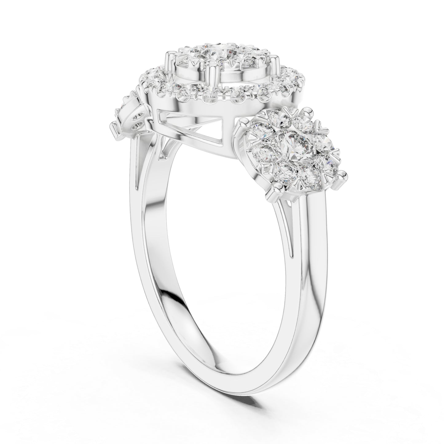 14K Yellow Gold Round Lab-Grown Diamond Ring for Women | Everyday Wear | Pure Carat