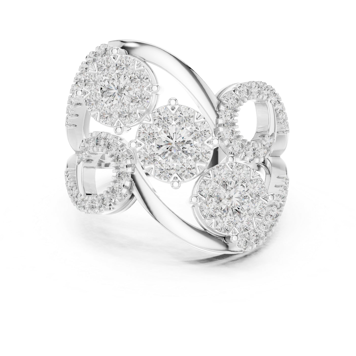 18K Rose Gold Round Lab-Grown Diamond Ring for Women | Office Wear | Pure Carat