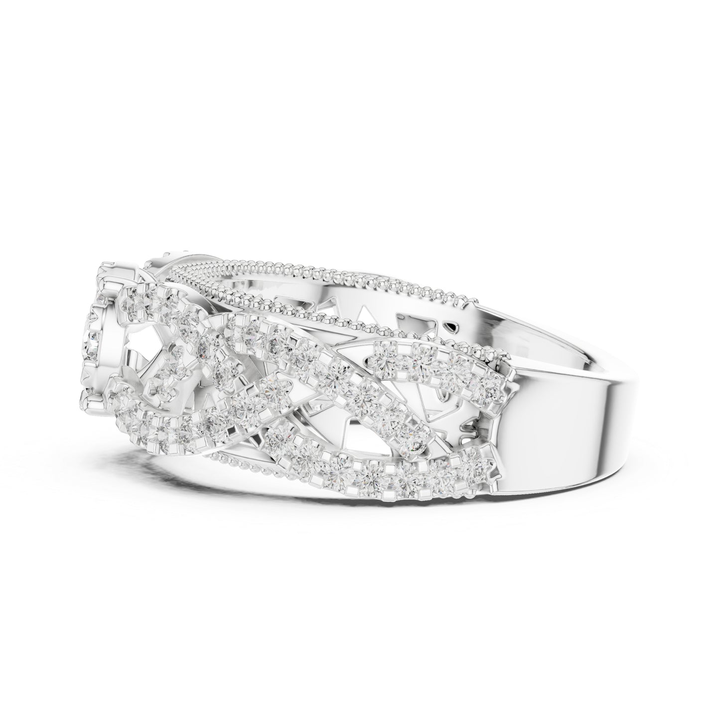 14K Yellow Gold Round Lab-Grown Diamond Solitaire Wedding Ring for Women | Pure Carat