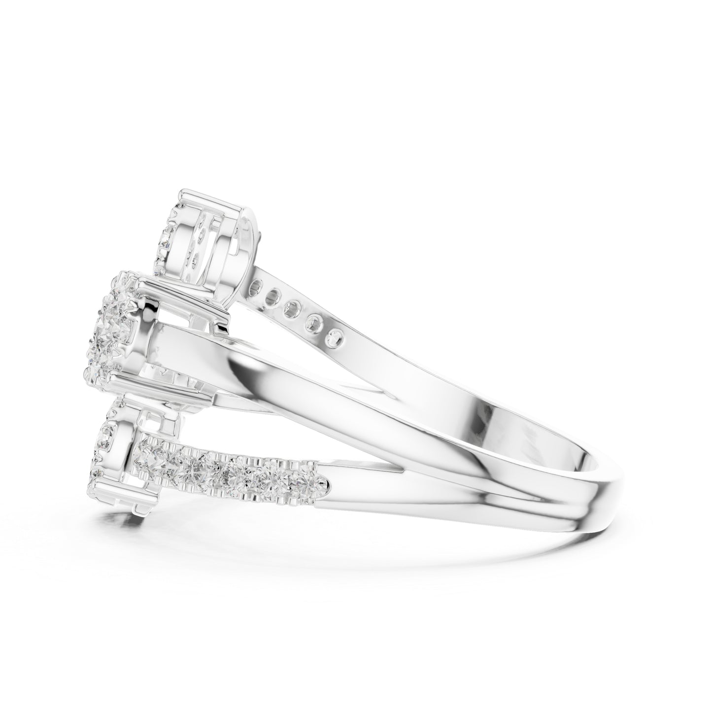 18K Rose Gold Round Lab-Grown Diamond Anniversary Gift Ring for Women | Pure Carat
