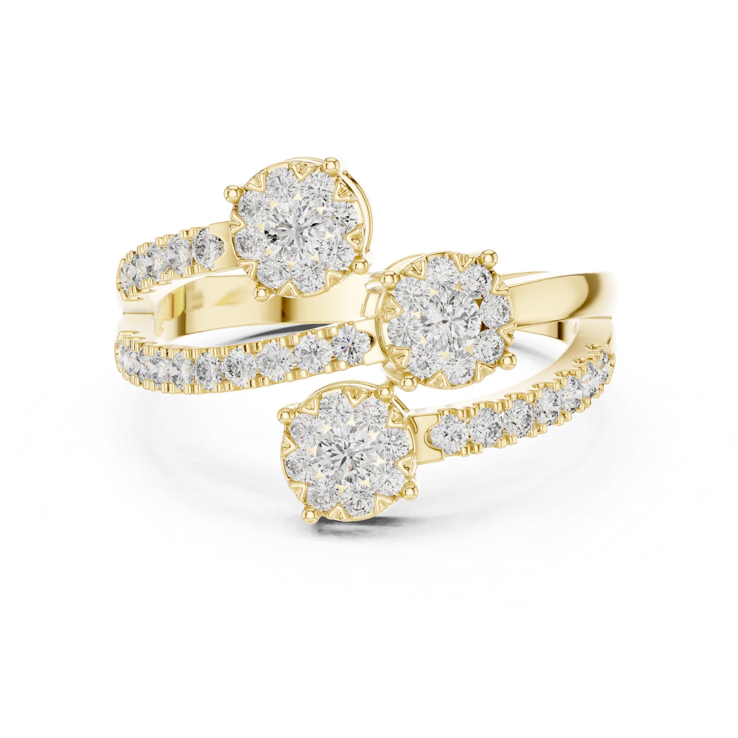 18K Rose Gold Round Lab-Grown Diamond Anniversary Gift Ring for Women | Pure Carat