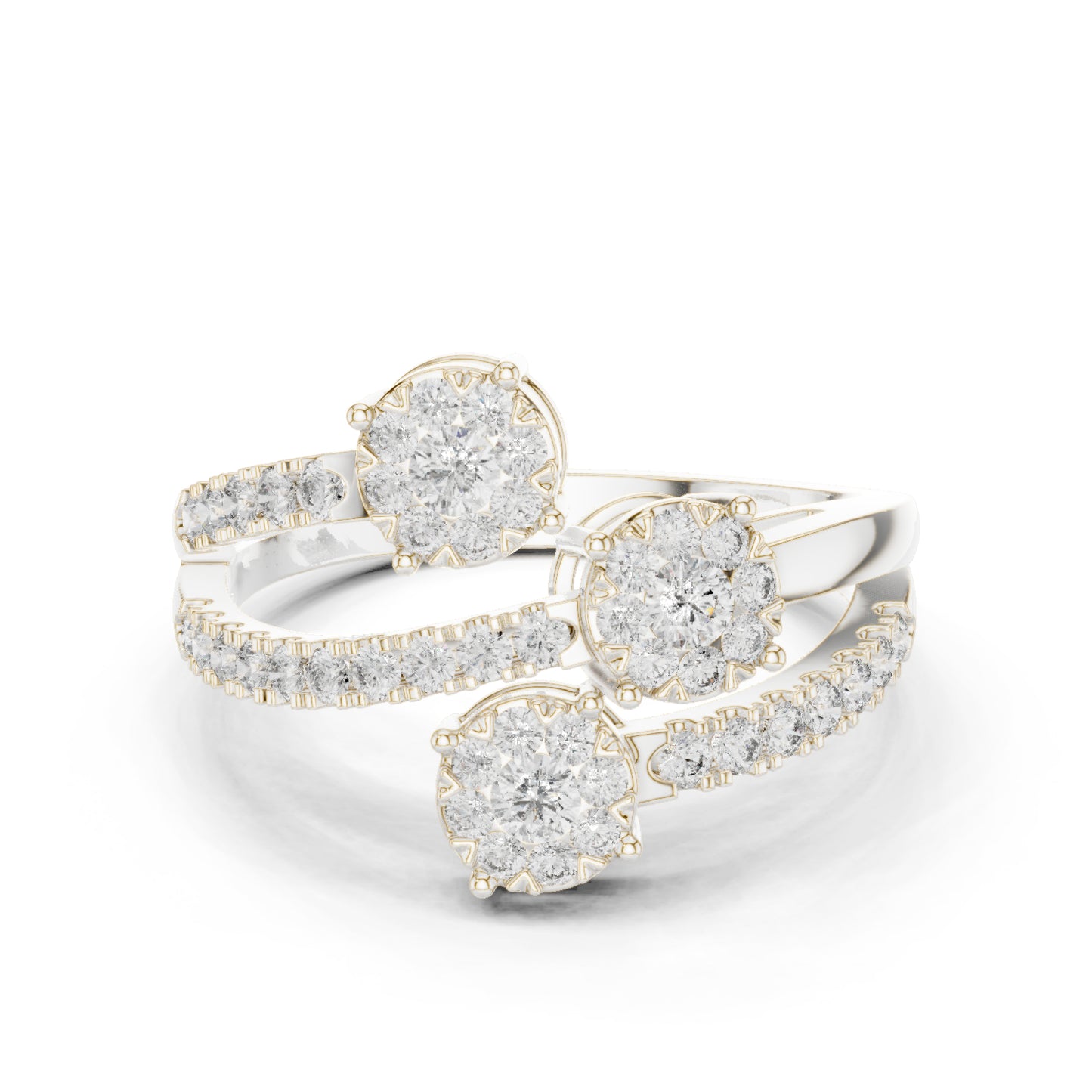 18K Rose Gold Round Lab-Grown Diamond Anniversary Gift Ring for Women | Pure Carat