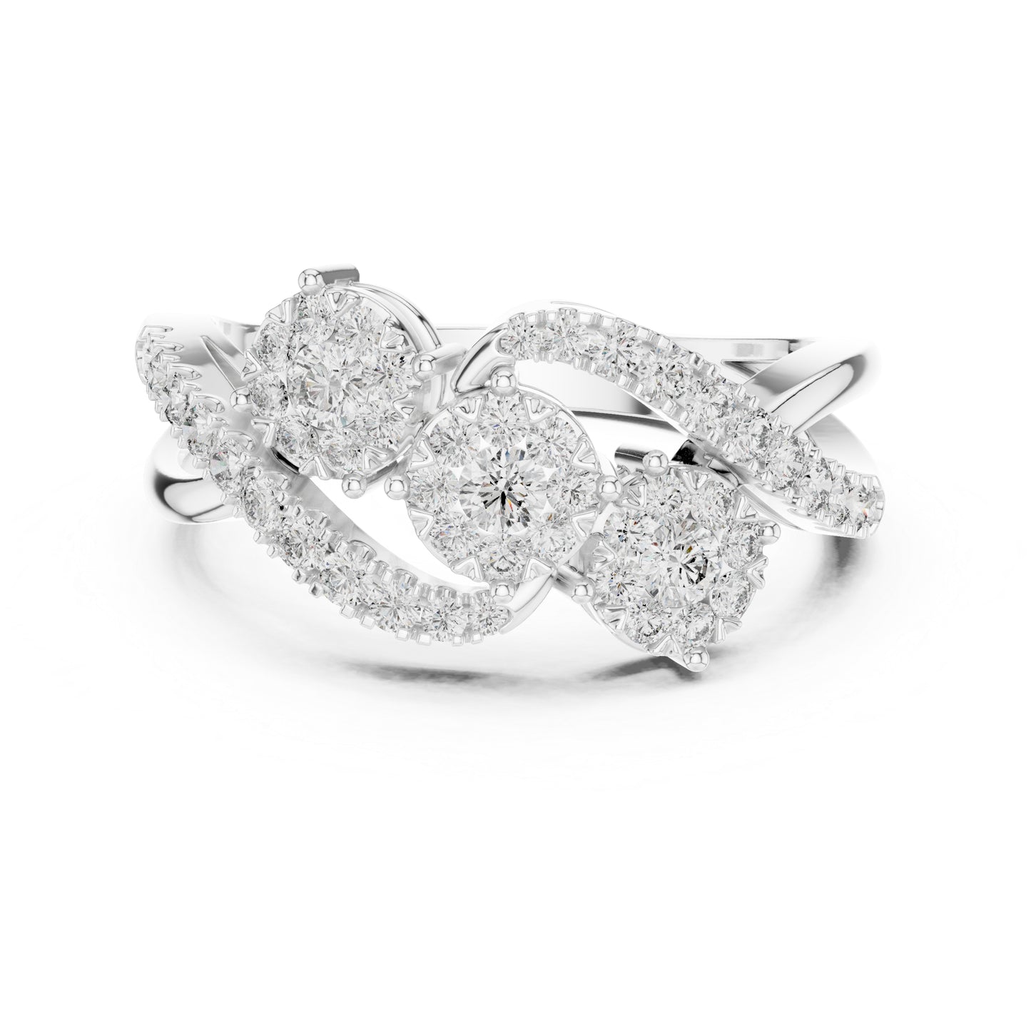 18K Yellow Gold Round Lab-Grown Diamond Engagement Ring for Women | Pure Carat