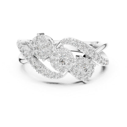 18K Yellow Gold Round Lab-Grown Diamond Engagement Ring for Women | Pure Carat