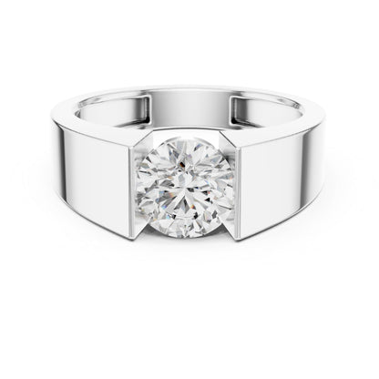 14K Yellow Gold Round Lab-Grown Diamond Engagement Ring for Women | Pure Carat