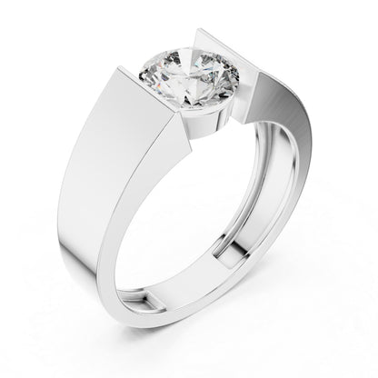 14K Yellow Gold Round Lab-Grown Diamond Engagement Ring for Women | Pure Carat