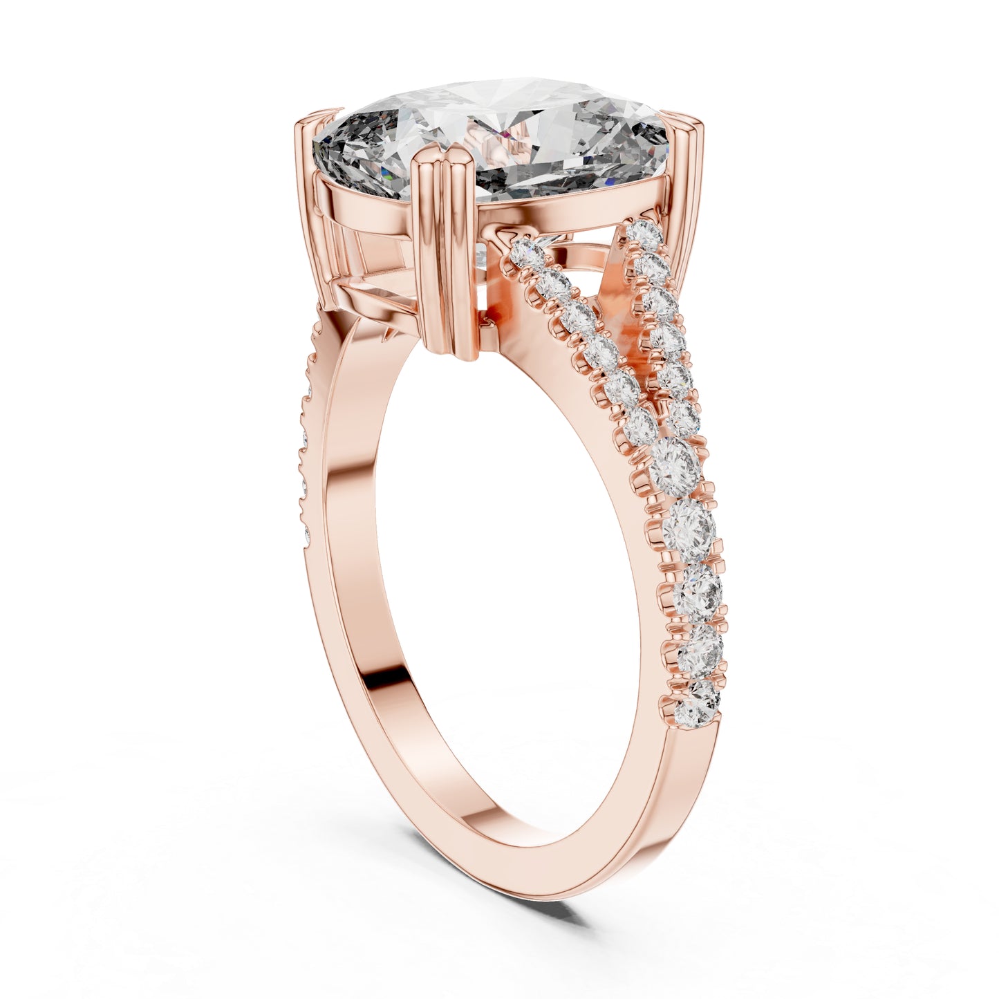 14K Yellow Gold Round Lab-Grown Diamond Wedding Ring for Women | Pure Carat