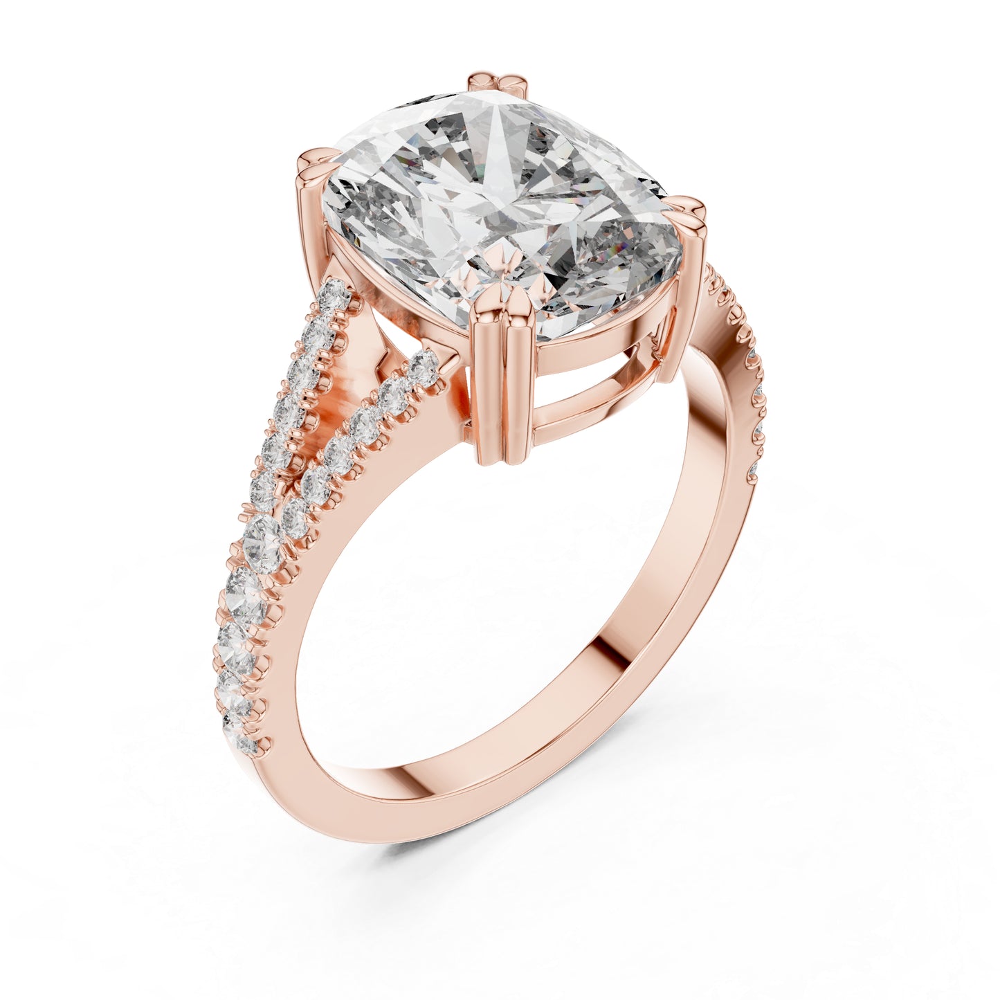 14K Yellow Gold Round Lab-Grown Diamond Wedding Ring for Women | Pure Carat