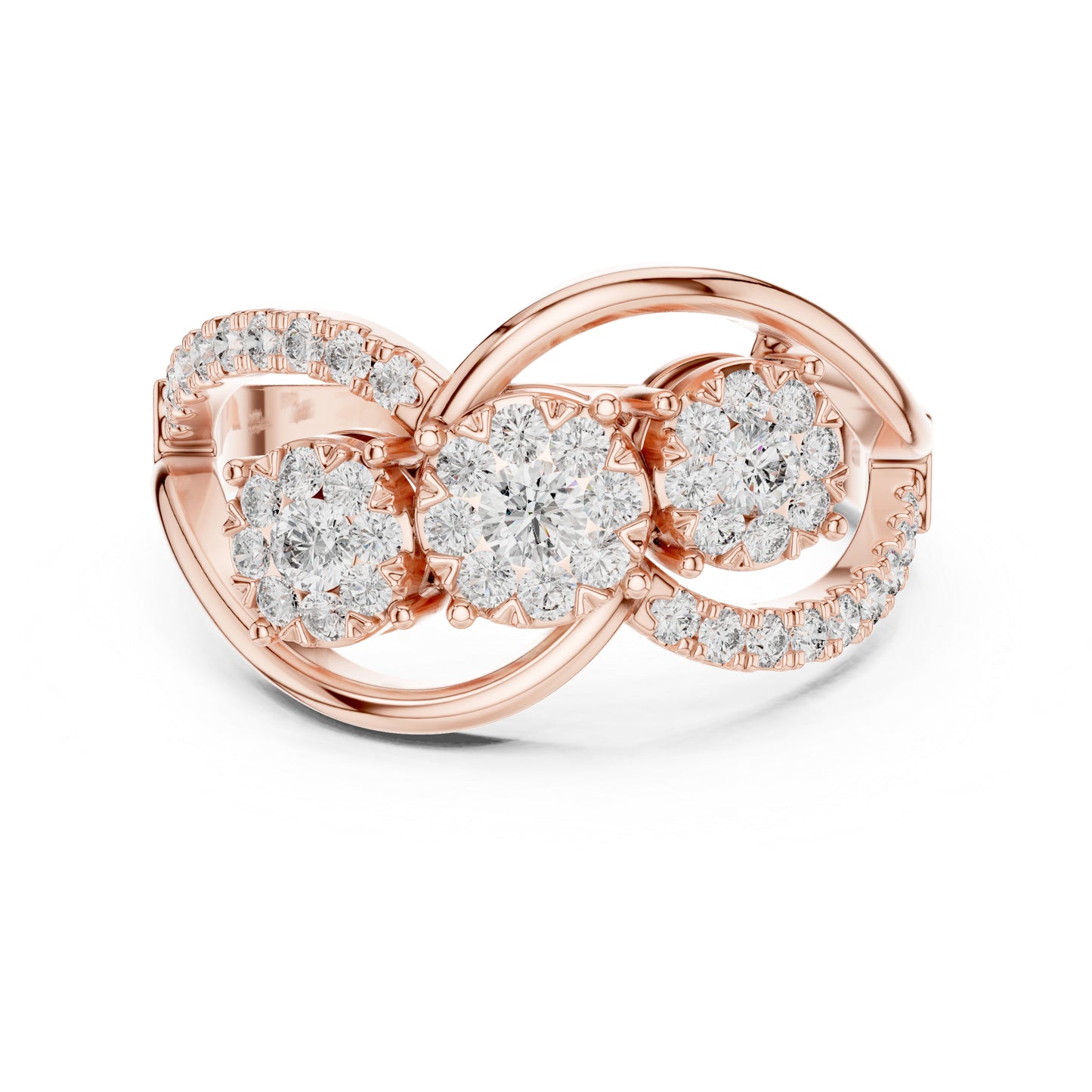 18K Yellow Gold Round Lab-Grown Diamond Engagement Ring for Women | Pure Carat