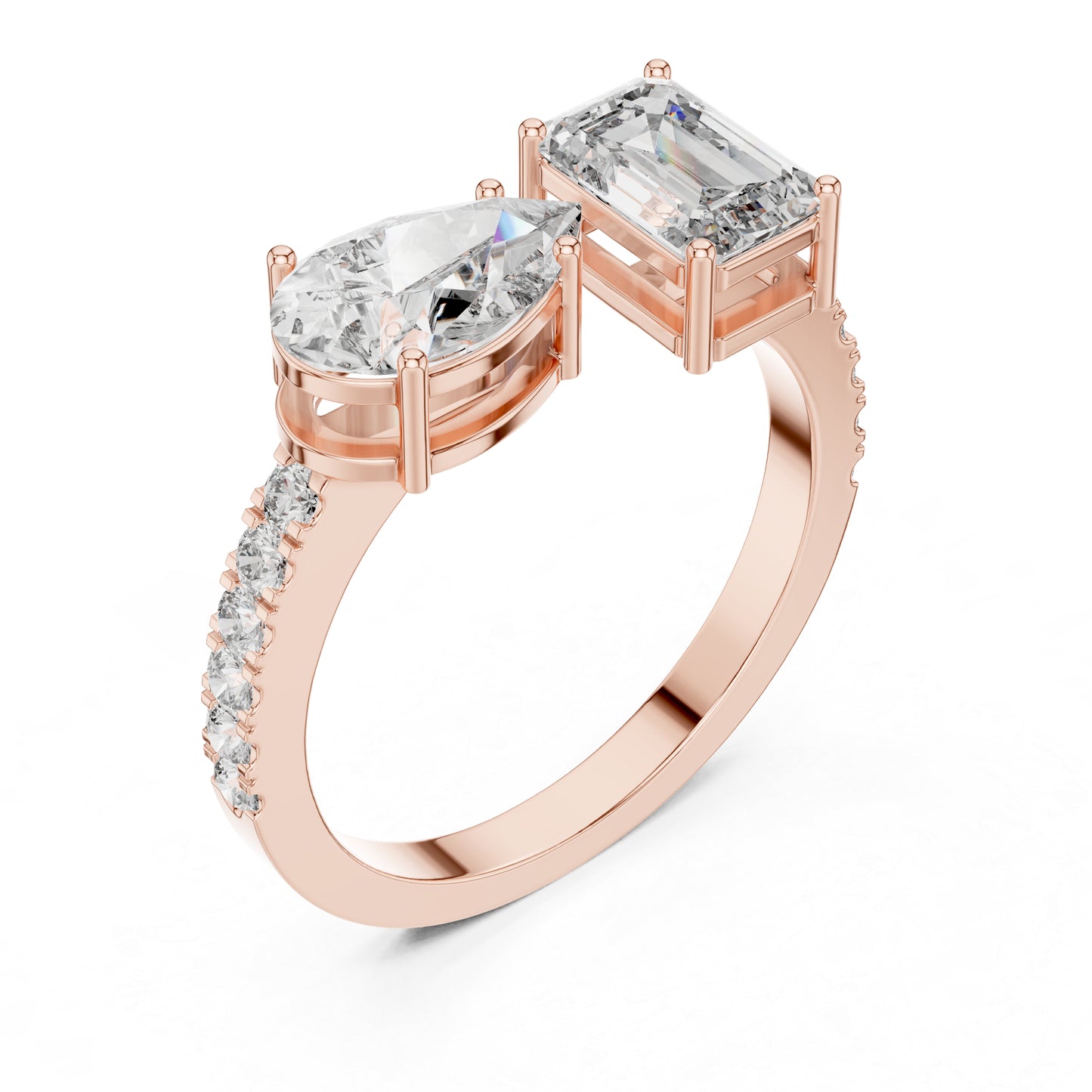 18K Yellow Gold Multi-Shape Lab-Grown Diamond Solitaire Ring – Pure Carat