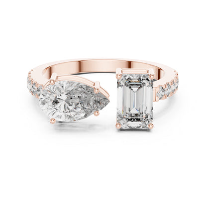 18K Yellow Gold Multi-Shape Lab-Grown Diamond Solitaire Ring – Pure Carat