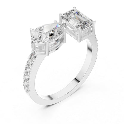18K Yellow Gold Multi-Shape Lab-Grown Diamond Solitaire Ring – Pure Carat