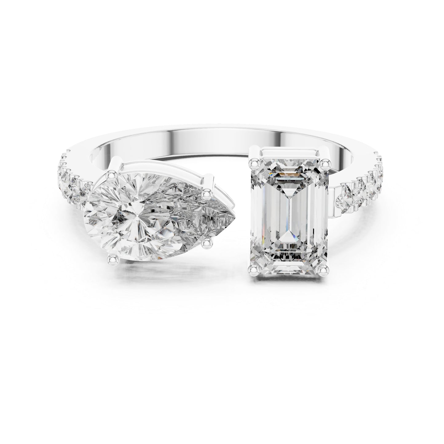 18K Yellow Gold Multi-Shape Lab-Grown Diamond Solitaire Ring – Pure Carat