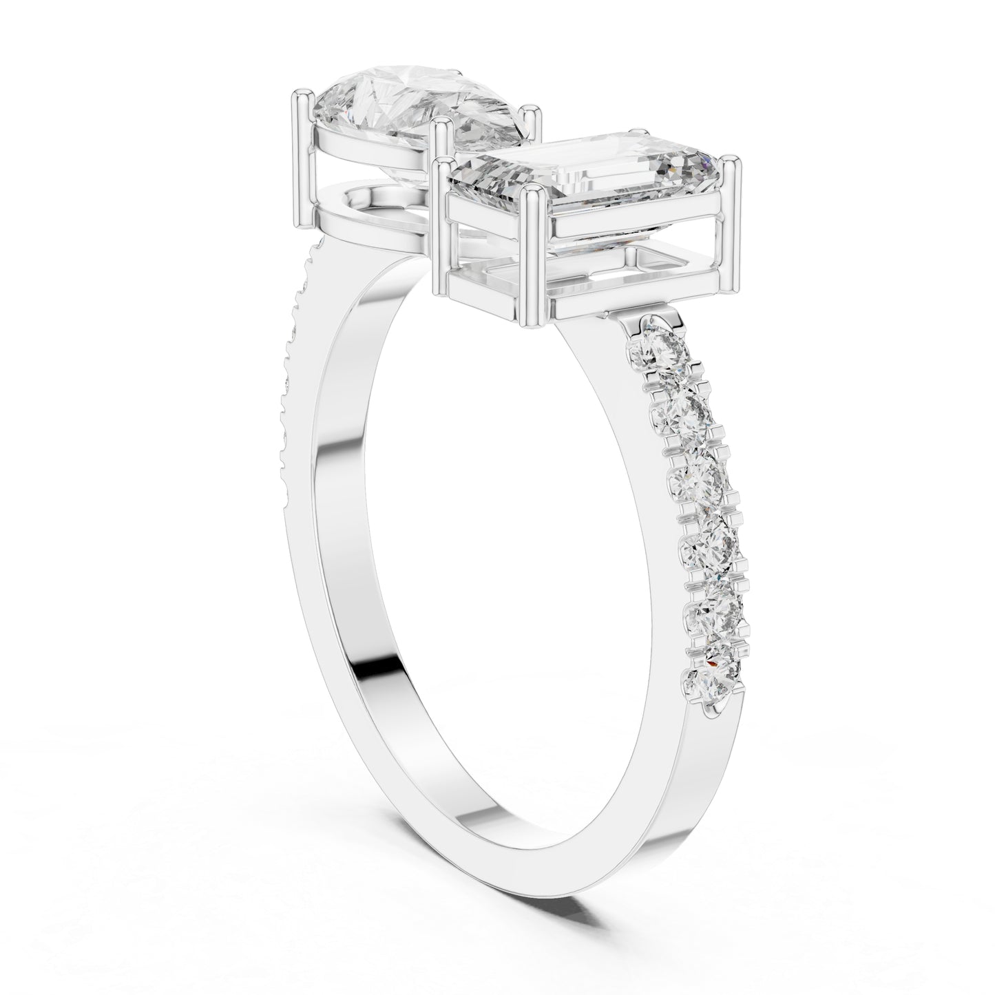 18K Yellow Gold Multi-Shape Lab-Grown Diamond Solitaire Ring – Pure Carat