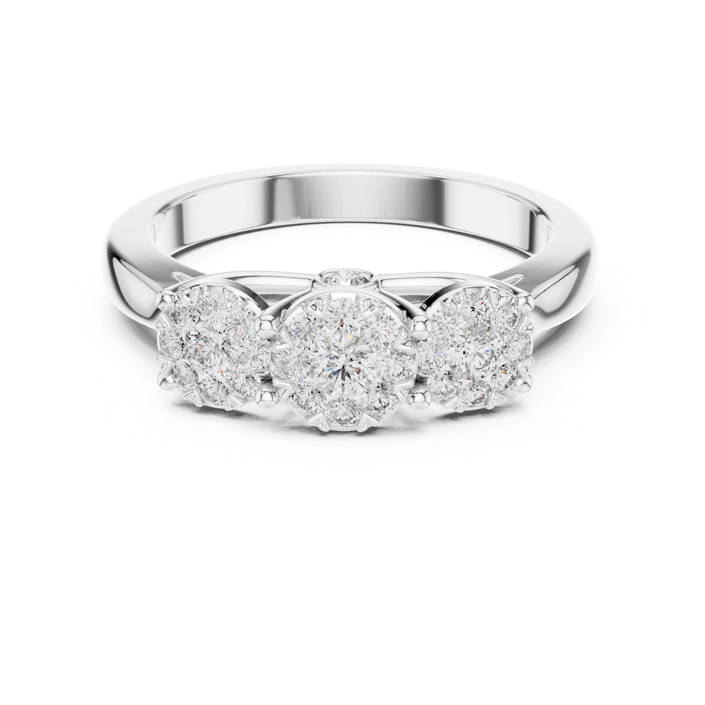 14K Yellow Gold Round Lab-Grown Diamond Wedding Ring for Women | Pure Carat