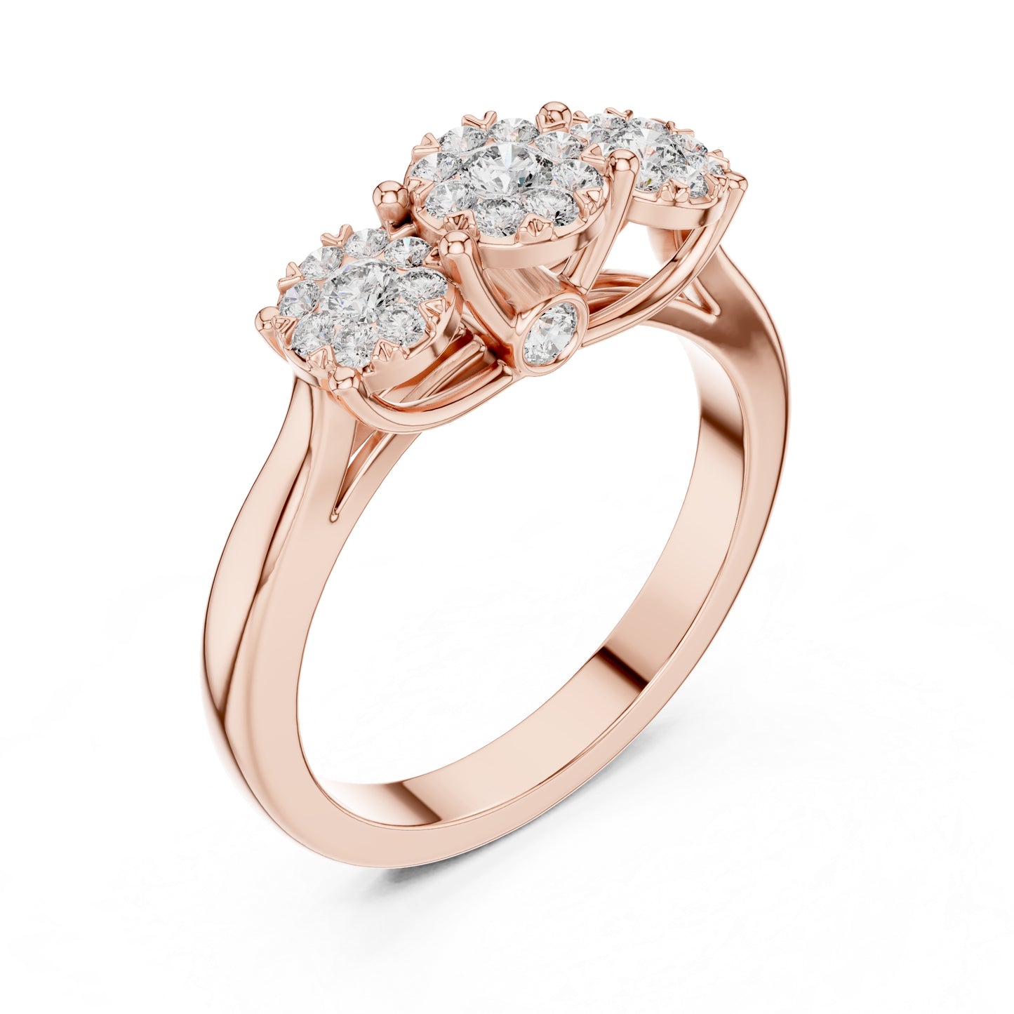 14K Yellow Gold Round Lab-Grown Diamond Wedding Ring for Women | Pure Carat