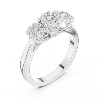 14K Yellow Gold Round Lab-Grown Diamond Wedding Ring for Women | Pure Carat