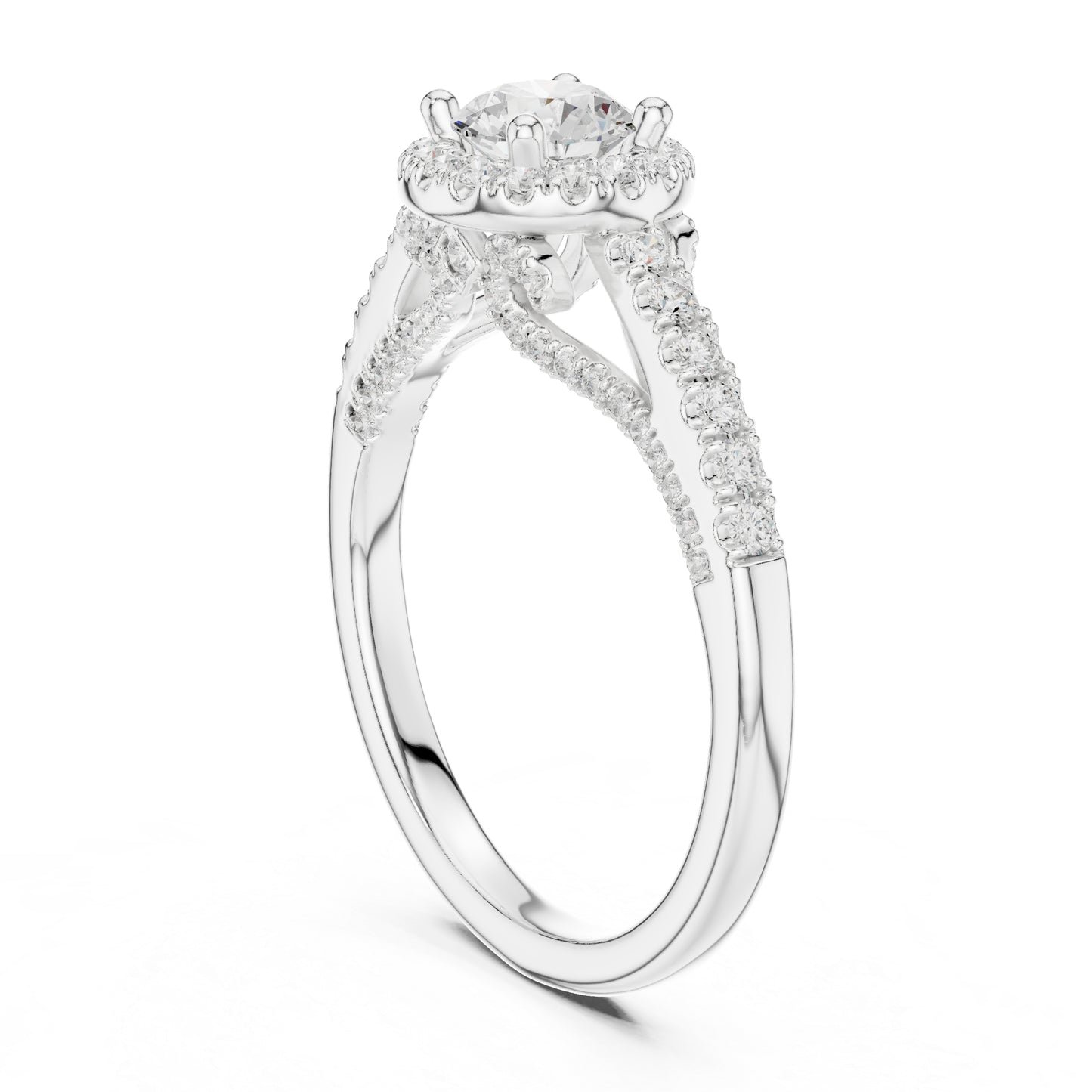 14K Yellow Gold Round Lab-Grown Diamond Ring for Women | Anniversary Gift | Pure Carat